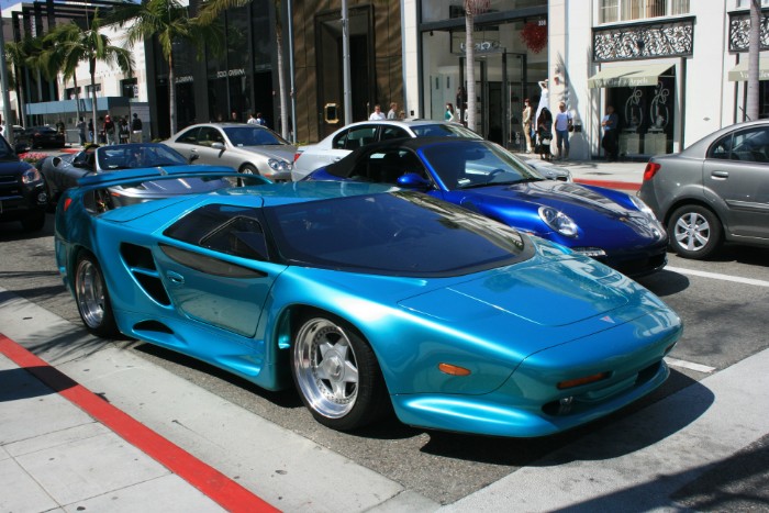 A Vector WX-3 on Rodeo Drive