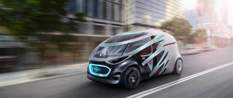 Mercedes-Benz Unveils Vision URBANETIC Concept at CES 2019