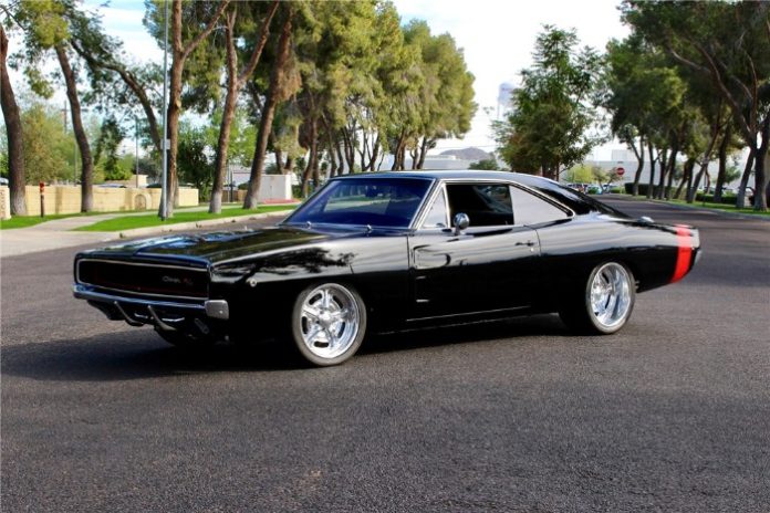 Larry Fitzgerald's 1968 Dodge Charger Custom Coupe - Front view