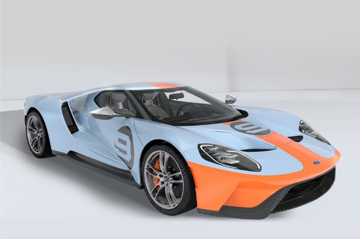 2019 Ford GT Heritage - front side view