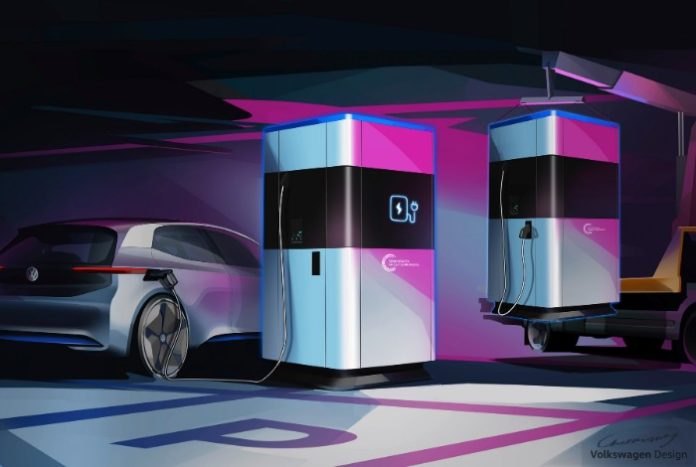 Volkswagen Charging Station Concept Art