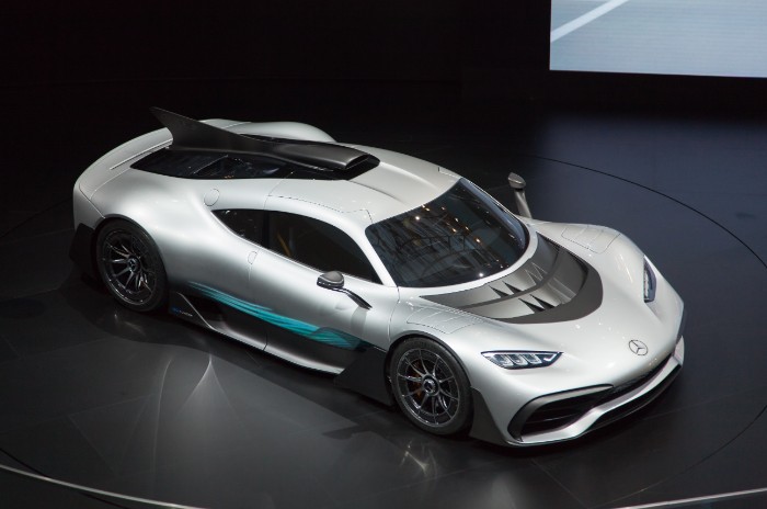 Mercedes-AMG One - top view