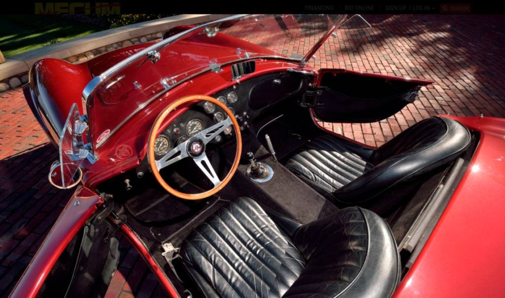 1965 Shelby Cobra 289 Red