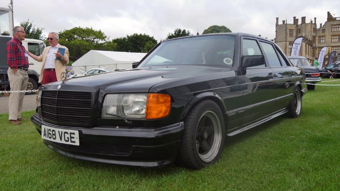 George Harrison's 1984 Mercedes W126 500 SEL AMG - front side view