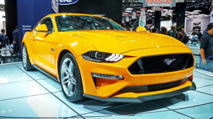 2018 Ford Mustang At NY Auto Show Front