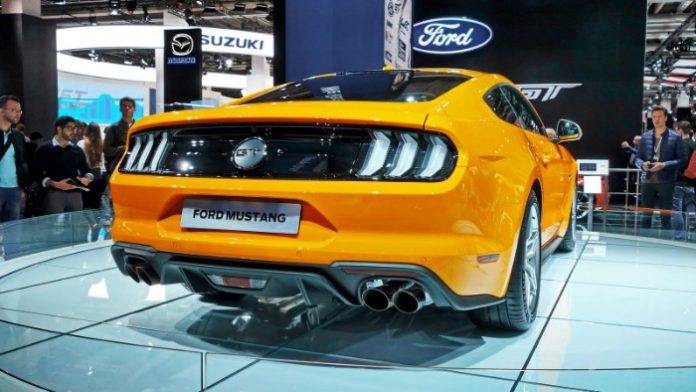 2018 Ford Mustang At NY Auto Show Back
