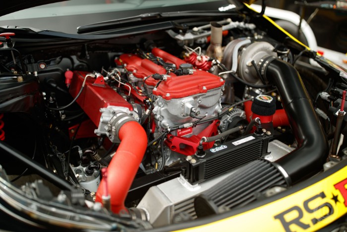 2019 Toyota Corolla Formula Drift - engine