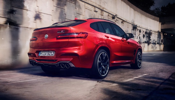 BMW X4 M Competition - rear side