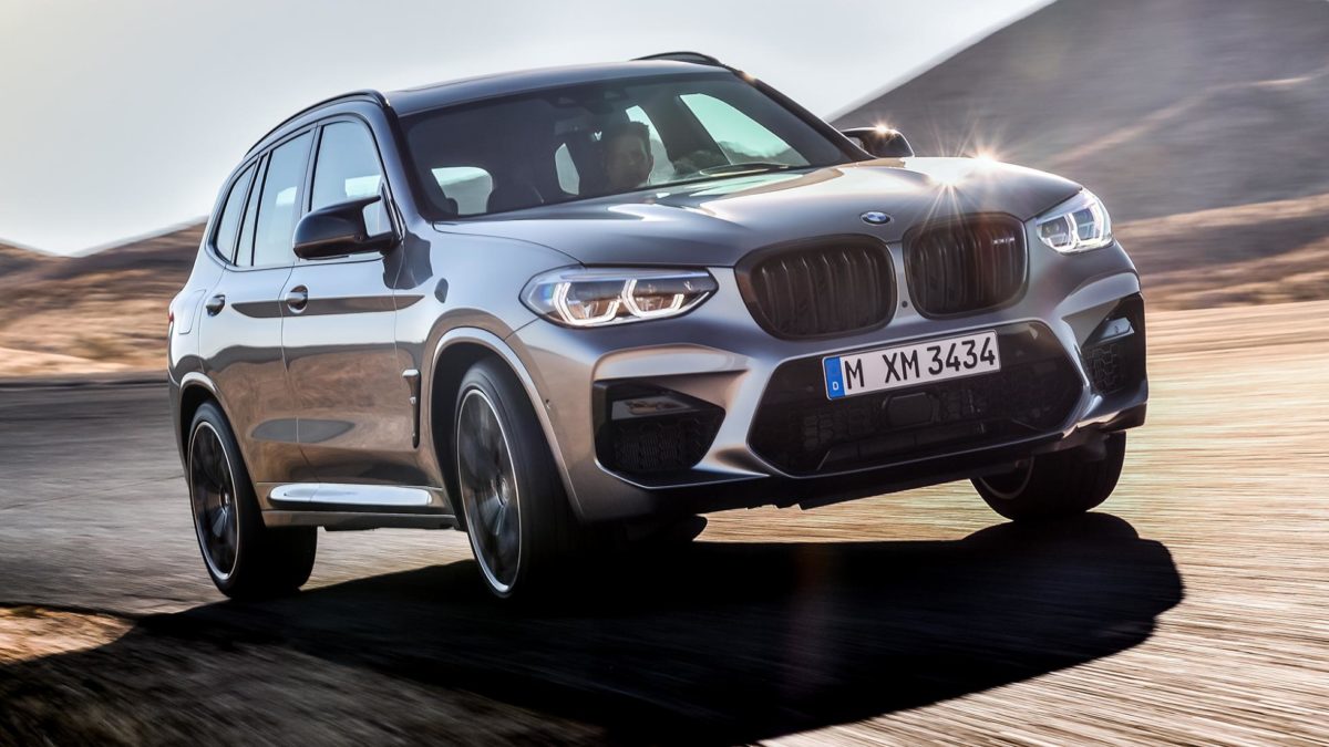BMW X3 M Competition - front side view