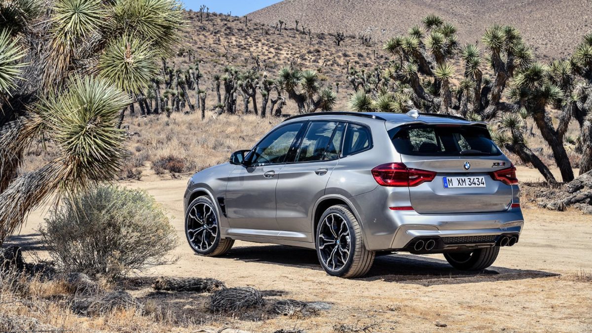 BMW X3 M Competition - rear side