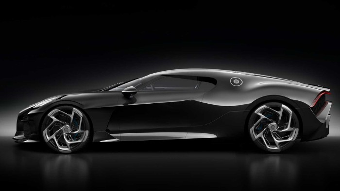 Bugatti La Voiture Noire - side view render
