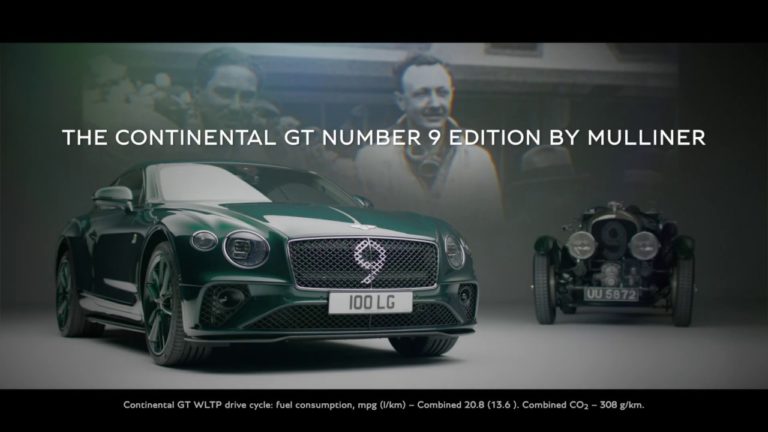 Bentley Launched the Continental GT No. 9 Special Edition by Mulliner