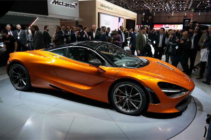McLaren 720S - front side view