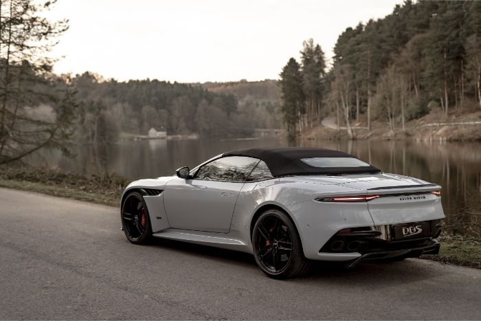 2020 Aston Martin DBS Superleggera Volante - rear side view