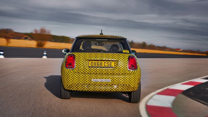 2020 Mini Cooper S E Prototype - rear view