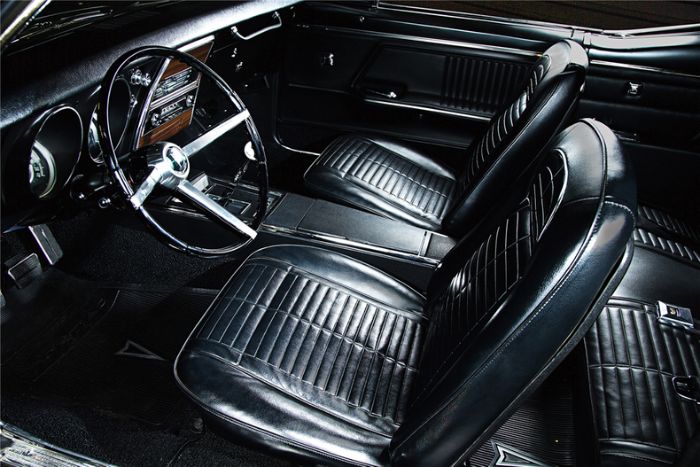 1967 Pontiac Firebird VIN 002 - interior