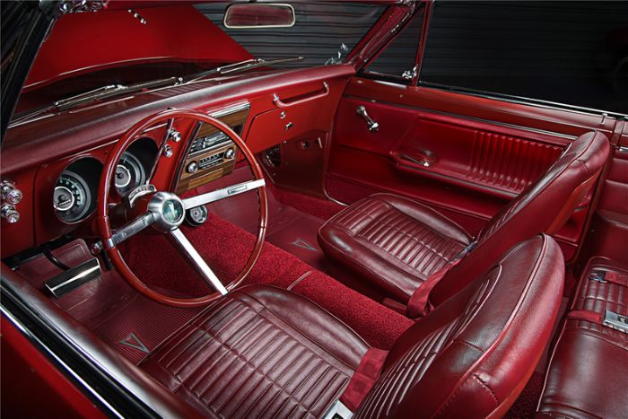 1967 Pontiac Firebird VIN 001 - interior