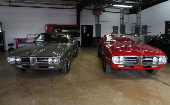 First Two Pontiac Firebirds Ever Built Sold for $285,000 on eBay