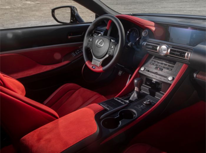 2020 Lexus RC F Track Edition - interior