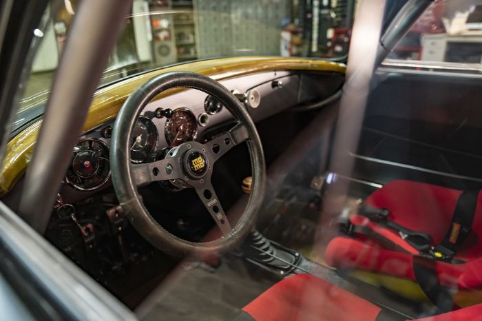 Rod Emory's Porsche 356 RSR - interior view