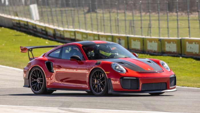 Porsche GT2 RS production car record at Road America