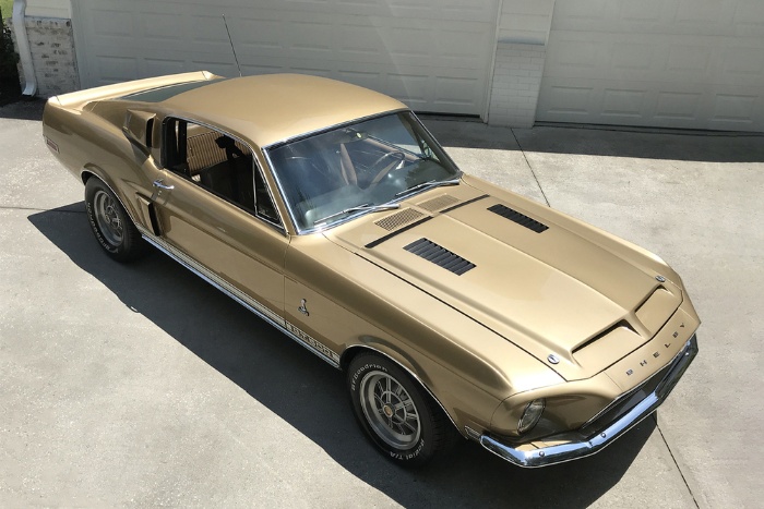 Shelby Actually Built Gold-Painted GT500s In 1968