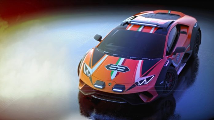 Lamborghini Huracan Sterrato Concept - top view