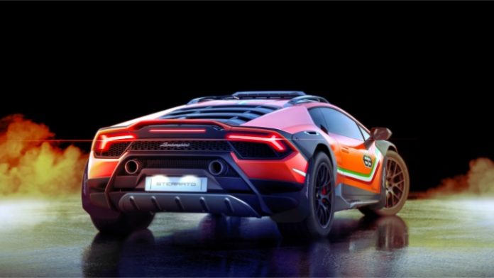 Lamborghini Huracan Sterrato Concept - rear view