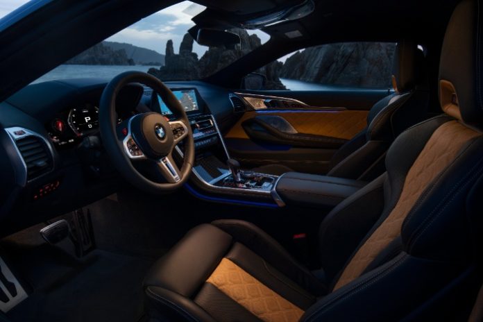2020 BMW M8 Coupe Interior