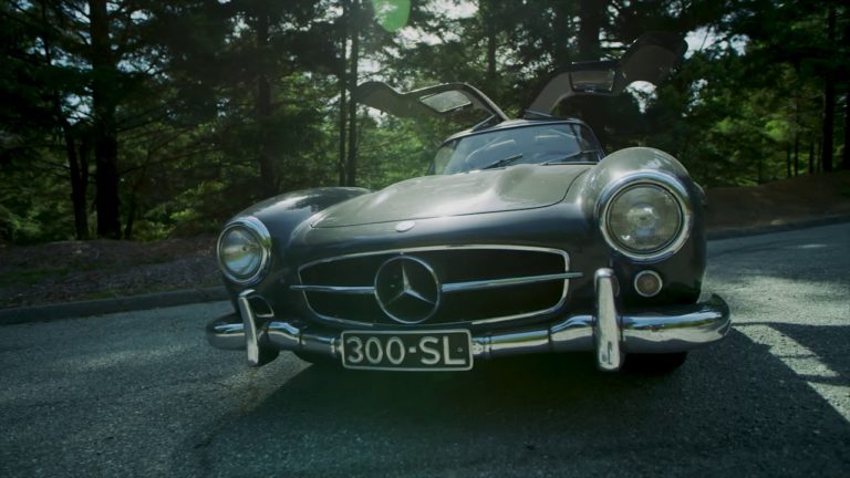 1956 Mercedes-Benz 300SL Gullwing Sells for $1,234,567 at Bring a Trailer