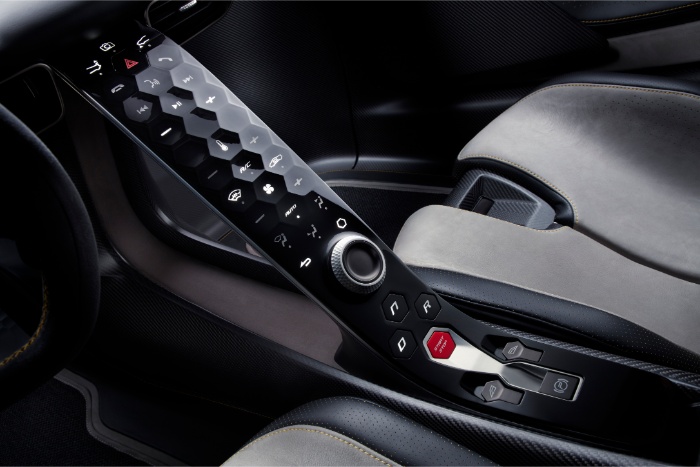 Lotus Evija fully-electric hypercar - interior