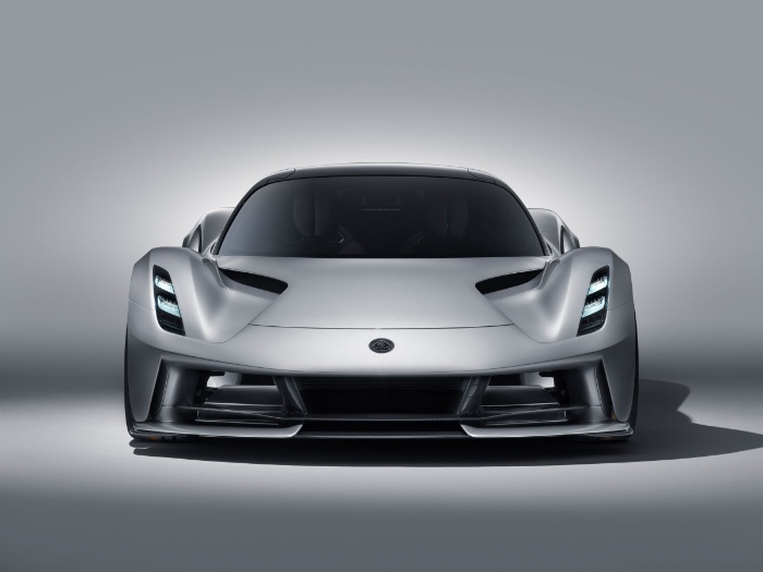 Lotus Evija fully-electric hypercar - front