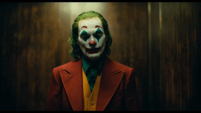 Joaquin Phoenix stars as the Joker.