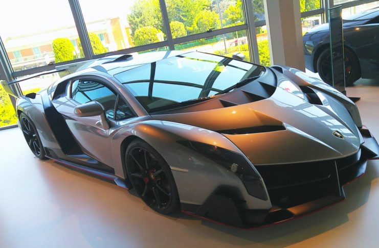 The Lamborghini Veneno is one of the world's most expensive handcrafted luxury cars.